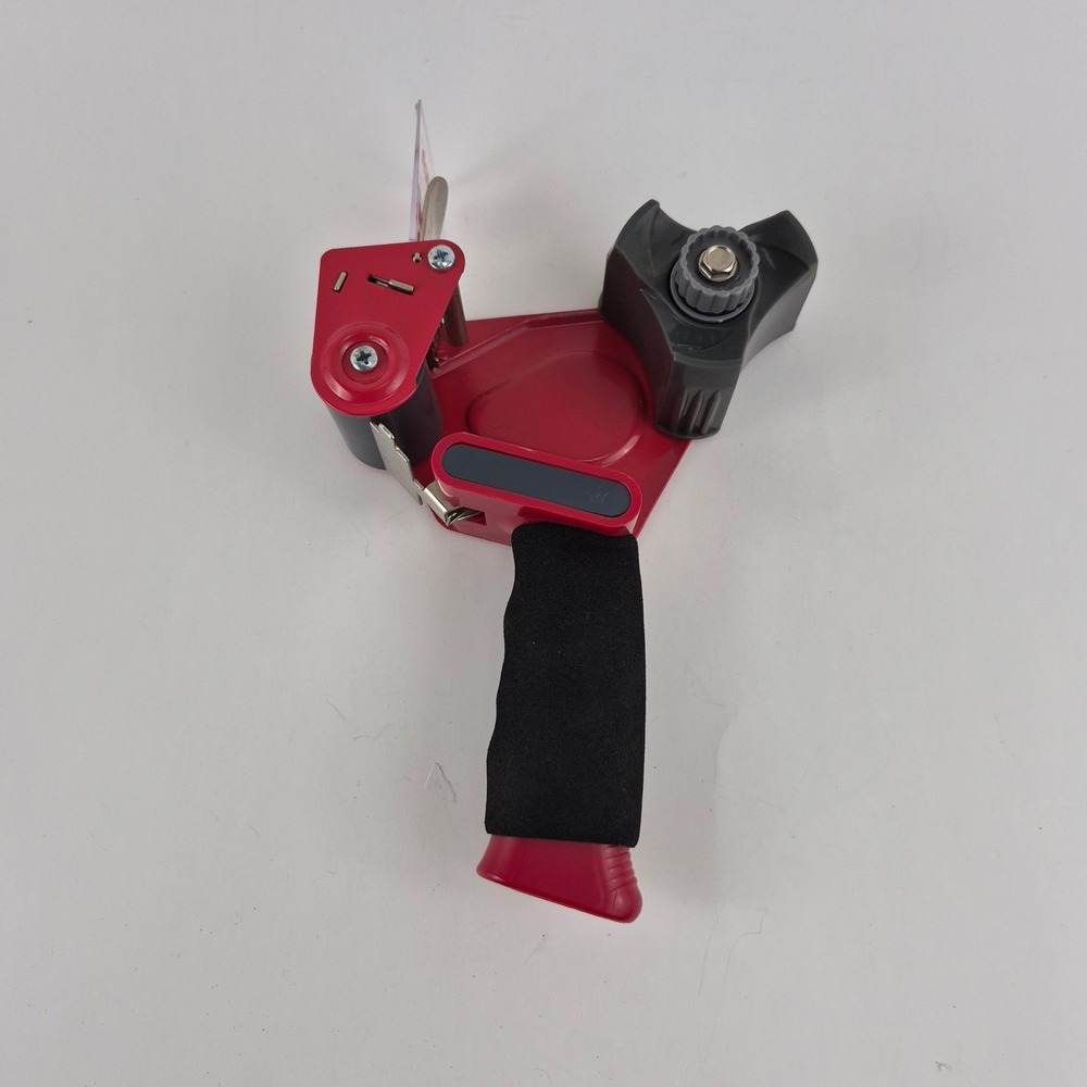 Scotch 3M H180 Packing Tape Dispenser Red Metal Industrial 2 Inch Hand Sealer